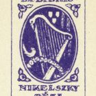 Ex libris - Nikelszky Géza (ipse)