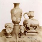 Fénykép - vázák, díszedények, Daum fivérek, 1900 k.