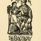 Ex libris - Dr. Bacskay Jenő