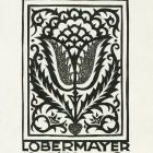 Ex libris - Lobermayer Böske