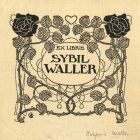 Ex libris - Sybil Waller