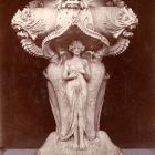 Fénykép - díszváza, biszkvit, az 1900. évi párizsi világkiállításon