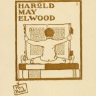 Ex libris - Harold May Elwood Hys Book