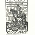 Ex libris - Kadosa Árpád