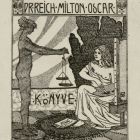 Ex libris - Dr. Reich Milton Oscar könyve