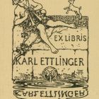 Ex libris - Karl Ettlinger