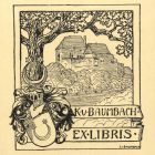 Ex libris - K. von Baumbach