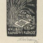 Ex libris - Radványi Károly (ipse)