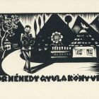 Ex libris - Dr Némedy Gyula könyve