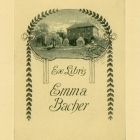Ex libris - Emma Bacher