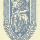 Ex libris - B. Békésy Lola