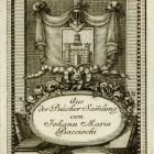 Ex libris - Johann Maria Bacciocchi címeres