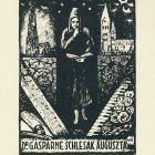 Ex libris - Dr Gáspárné Schlesak Auguszta