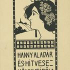 Ex libris - Hanny Aladár és hitvese könyveiből