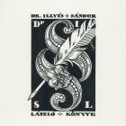 Ex libris - Dr. Illyés Sándor László könyve