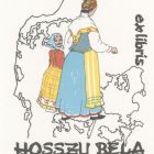 Ex libris - Hosszú Béla