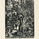 Ex libris - N. Santagiuliana  -In memoriam A D 1966