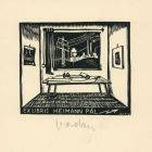 Ex libris - Heimann Pál