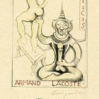 Ex libris - Eroticis Armand Lacoste