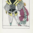 Képeslap - Wiener Werkstätte sorozat