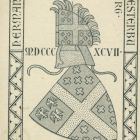 Ex libris - Hermann Graf zu Leiningen-Westerburg