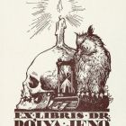 Ex libris - dr. Pólya Jenő