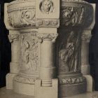 Fénykép - Ruff András: Keresztelőmedence modellje, Magyar Iparművészet, 1907/4. szám, 197-215.