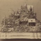 Műtárgyfotó - bányahegyet ábrázoló asztaldísz Körmöcbányáról a bécsi császári gyűjteményben