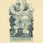 Ex libris - Jos. F. Müller