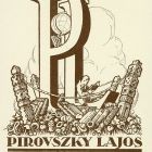 Ex libris - Pirovszky Lajos könyve