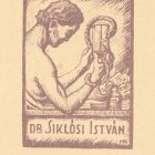 Ex libris - Dr Siklósi István