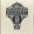 Próbanyomat - a „ Budapest ” album címlapterve