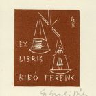 Ex libris - Biró Ferenc