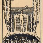 Ex libris - Friedrich Feddersen