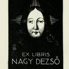 Ex libris - Nagy Dezső (ipse)