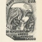 Ex libris - Dr. B. Pány Éva-In memoriam Varga Nándor Lajos