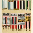 Mintalap - a német szövetségi államok zászlói, Dekorative Vorbilder, XVI.