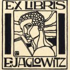 Ex libris - E. Jaglowitz