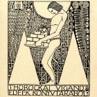 Ex libris - Thoroczkai Vigand Edéék könyvtárából