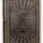 Könyv "a la cathédrale" kötésben - Püllenberg, Johann: Katholisches Gebet-und Betrachtungsbuch. Paderborn, 1838