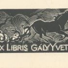 Ex libris - Gály Yvette