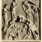 Képeslap - a pisai dóm keleti bronzkapuja, részletek: Menekülés Egyiptomba, illetve a Háromkirályok imádása
a Bűnbeesés és a Kiűzetés jelenetével