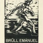 Ex libris - Brüll Emánuel könyve