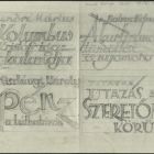 Terv - kötés négy könyvhöz