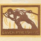 Ex libris - Bauer Imre könyve