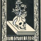 Ex libris - Ifj. Oszter Lajos könyveiből