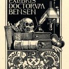 Ex libris - Dr. Bensen