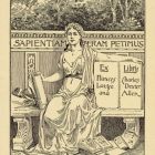 Ex libris - Frances Louise and Charles Dexter Allen