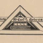 Ex libris - W. Curt Behrendt