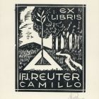 Ex libris - ifj. Reuter Camillo